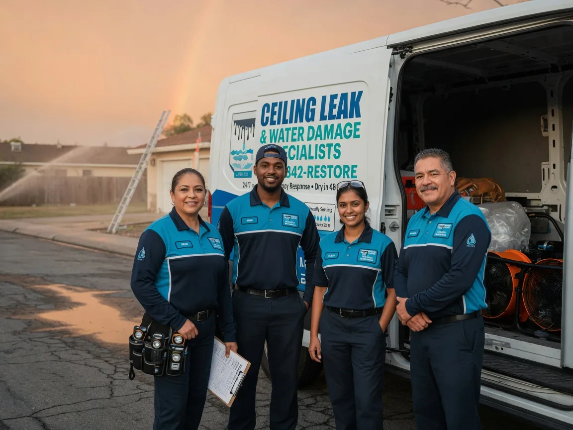 Ceiling Leak Cleanup company in Horace, ND